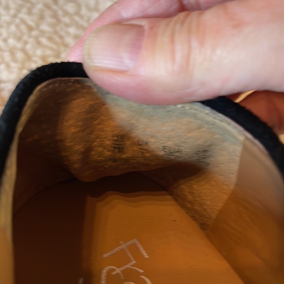 Franco Sarto Nadine Black Suede Slip-On Sneakers size 7 - Picture 7 of 16